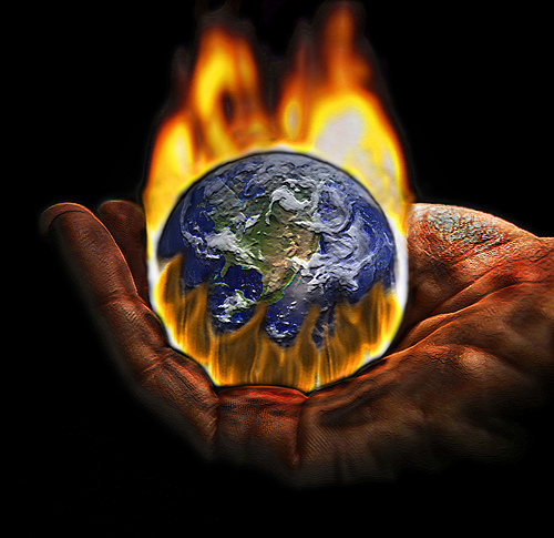 Global warming, anthropogenic or not, is part of the difficult times ahead
