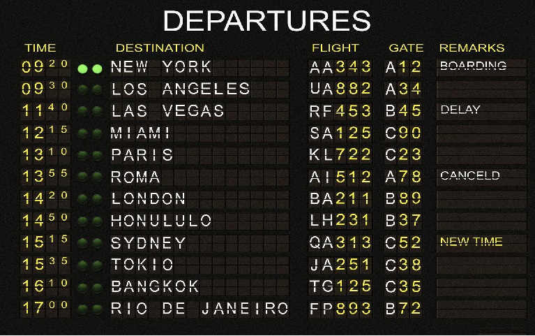 Departures. How will we leave this lovely, dangerous place
